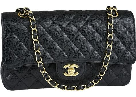 chanel classic double flap caviar